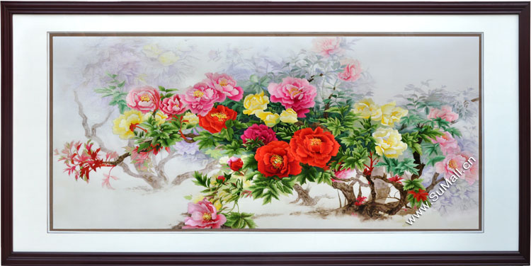 印花牡丹