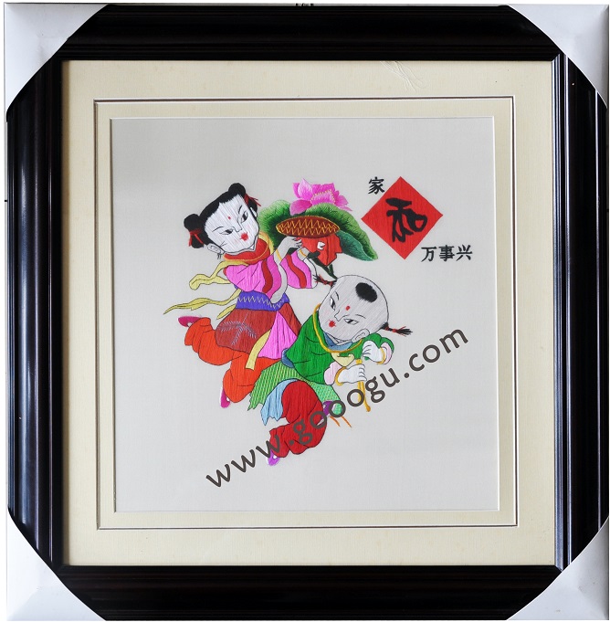 蘇繡年畫(huà)