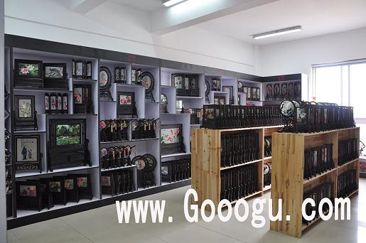 嬌古蘇繡展廳,嬌古蘇繡雙面繡展示廳,刺繡展廳設(shè)計(jì)
